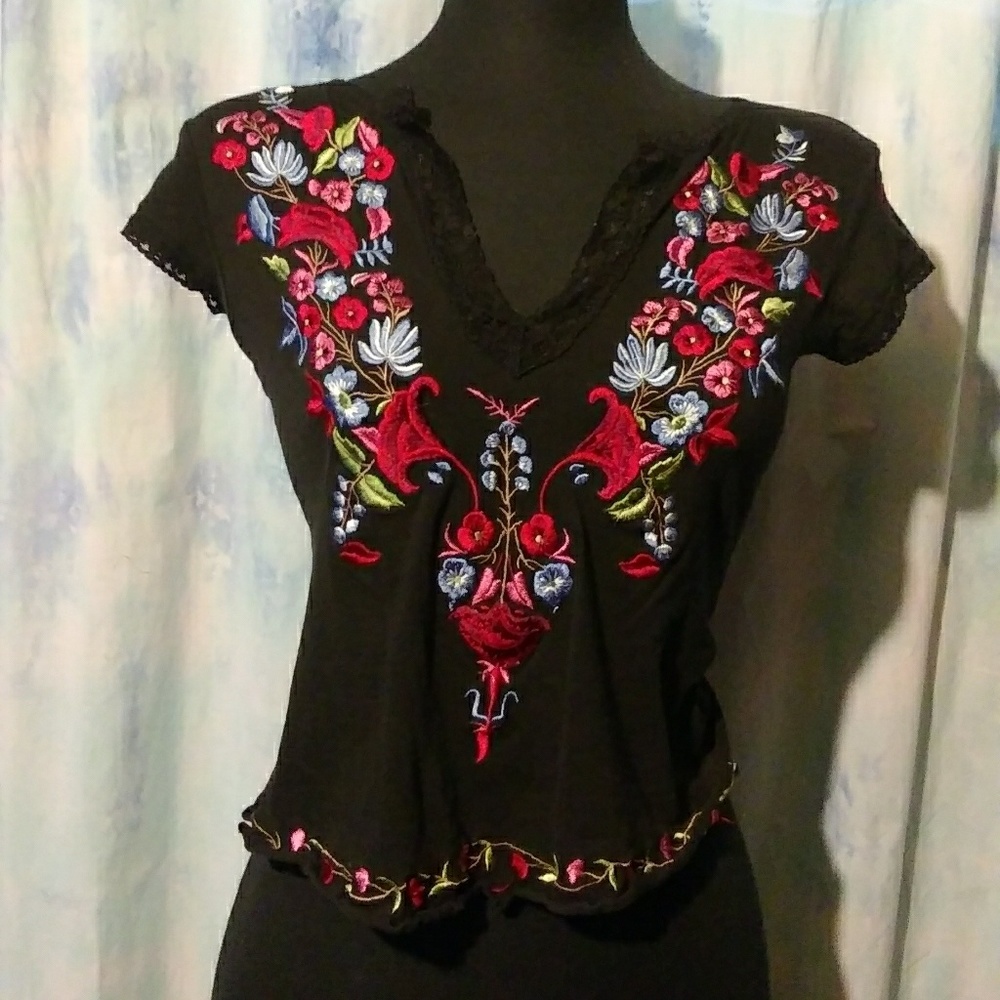 Embroidered T-shirt